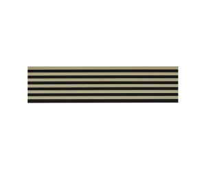Wooden wall panel 2700 x 300mm (Black-Olive green)